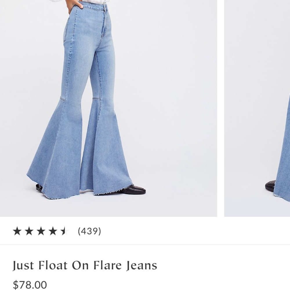 Free People Just Float On flare jeans